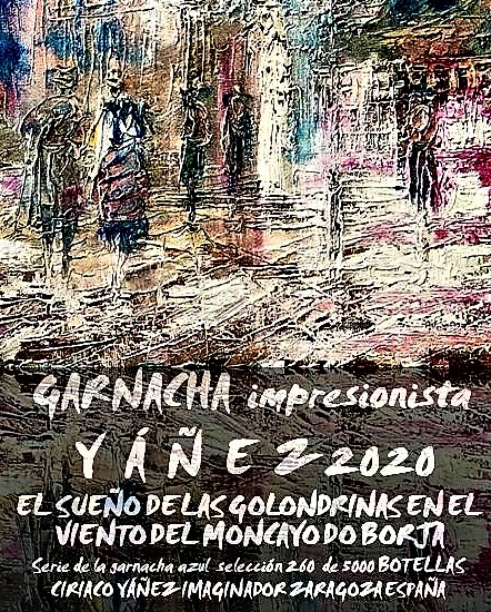 vino tinto YÁÑEZ DO BORJA  2020 garnacha impresionista