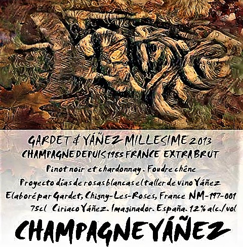 champagne Gardet&Yáñez extra  brut  millesime 2013