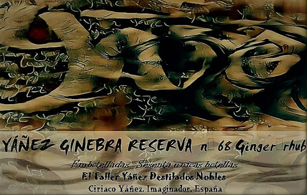 Ginebra Yáñez  reserva gengibre, especias, ruibarbo