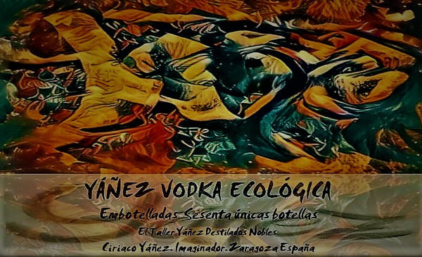 vodka Yáñez ecológica