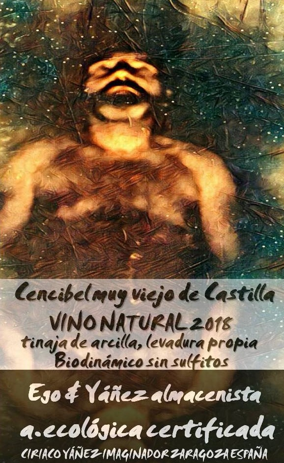 vino blanco biodinámico YÄÑEZ  natural  tinaja arcilla 2018 cencibel muy viejo de Castilla