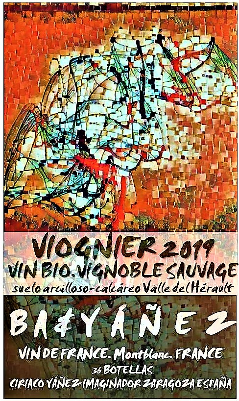 vino blanco YÁÑEZ DOC Montblanc vignorier rojo bio vignoble sauvage 2019 doble magnum