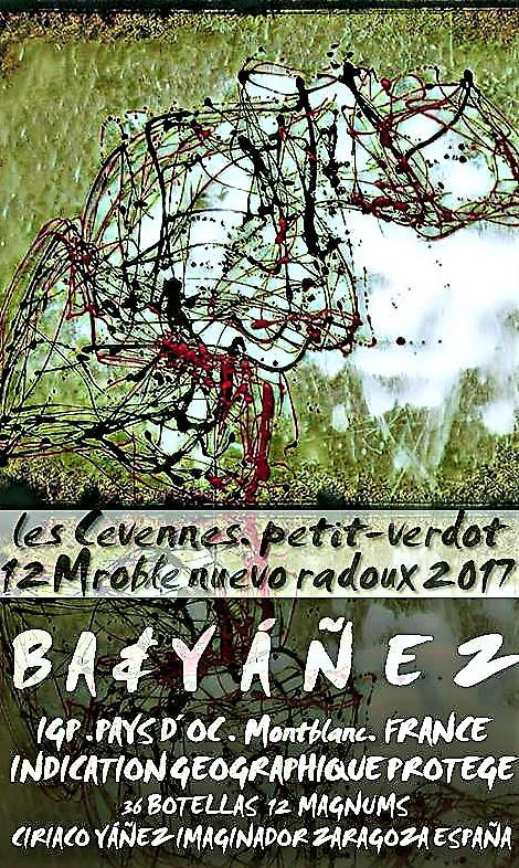 vino blanco YÁÑEZ DOC Montblanc petit verdot  2017  magnum