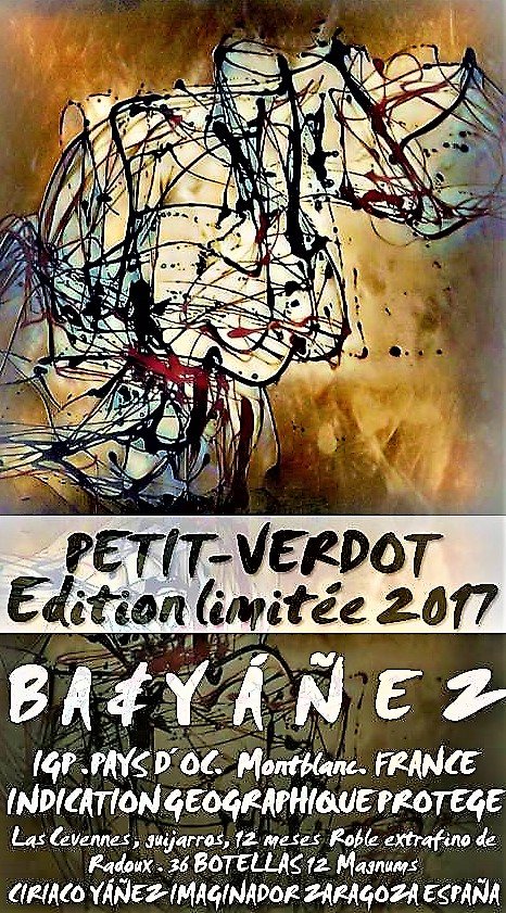 vino tinto YÁÑEZ DOC Montblanc petit verdot  edición limitada 2017 magnum