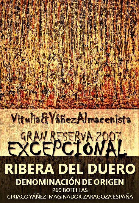 vino tinto YÁÑEZ DO RIBERA DUERO GRAN RESERVA 2007  IMPERIAL 5 LITROS