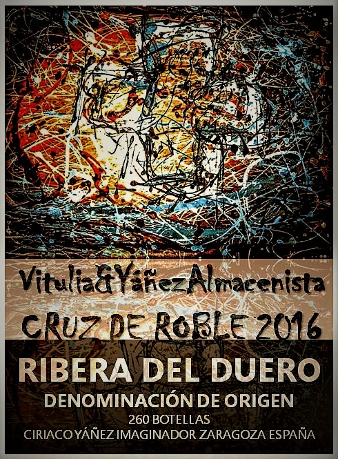 vino tinto YÁÑEZ DO RIBERA DUERO CRUZ DE ROBLE 2016  DOBLE MAGNUM