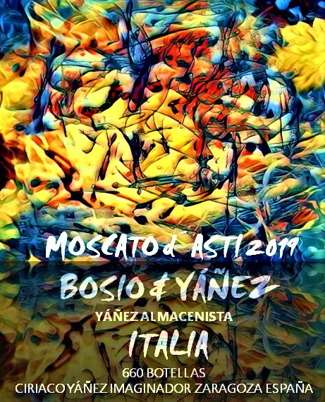 vino tinto YÁÑEZ Italia moscato d´asti  2019  almacenista doble magnum