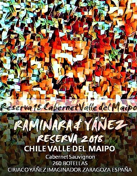 vino YÁÑEZ almacenista CHILE VALLE DEL MAIPO cabernet sauvignon reserva 2018