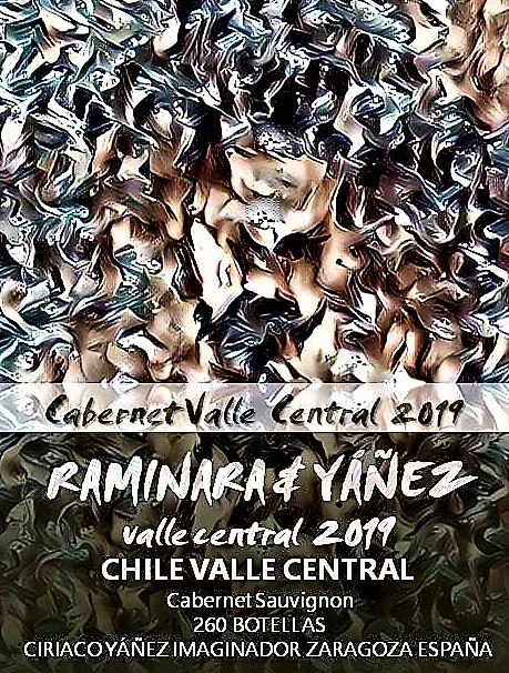 vino YÁÑEZ almacenista  CHILE CABERNET VALLE CENTRAL 2019