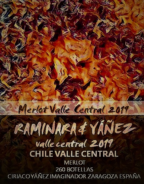 vino YÁÑEZ almacenista  CHILE merlot VALLE CENTRAL 2019