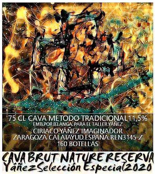 cava do Yáñez método tradicional brut nature  reserva especial 2020 magnum