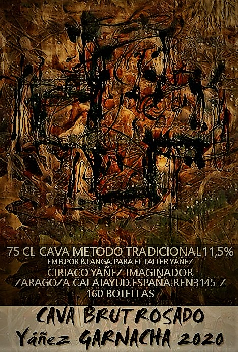 cava do Yáñez método tradicional brut nature ROSADO  reserva especial 2020 doble magnum