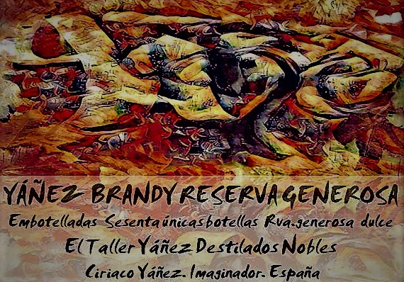 brandy YÁÑEZ reserva generosa decantador
