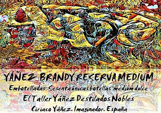 brandy YÁÑEZ reserva medium decantador