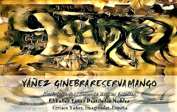 Ginebra Yáñez ginebra reserva mango decantador