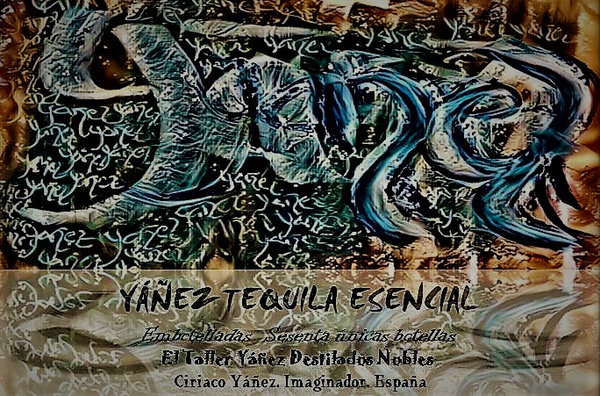 tequila YÁÑEZ  esencial  decantador