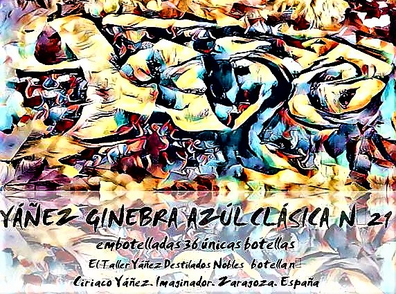Ginebra YÁÑEZ azúl clásica nº21