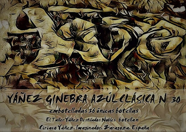 Ginebra YÁÑEZ azúl clásica nº30 decantador